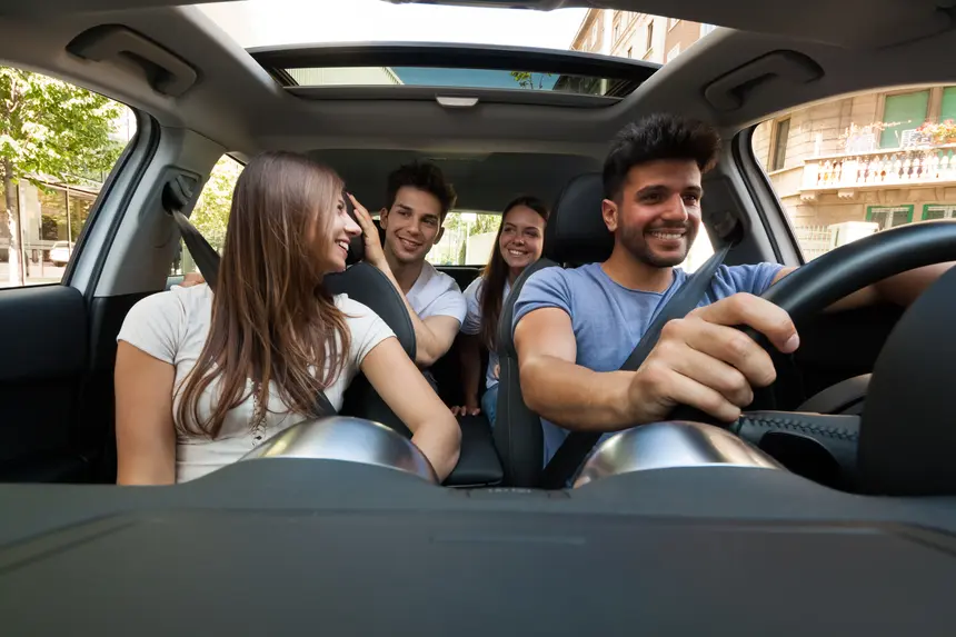 Passenger insurance: driver and passengers protected
